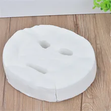 100 шт тонкая косметическая маска для ухода за кожей лица, одноразовая маска для лица, чистый хлопок, бумажная маска для лица, инструменты для красоты