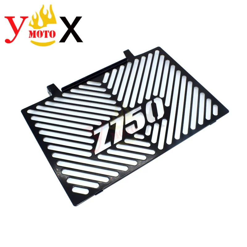 Black Motorcycle Grille Radiator Cover Guard Protector Protection