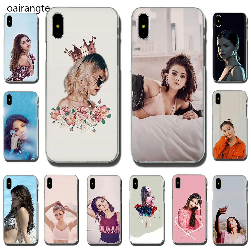 

sexy Selena Gomez Hard Phone Case for iPhone 11 Pro XR XS Max X 8 7 6 6S Plus