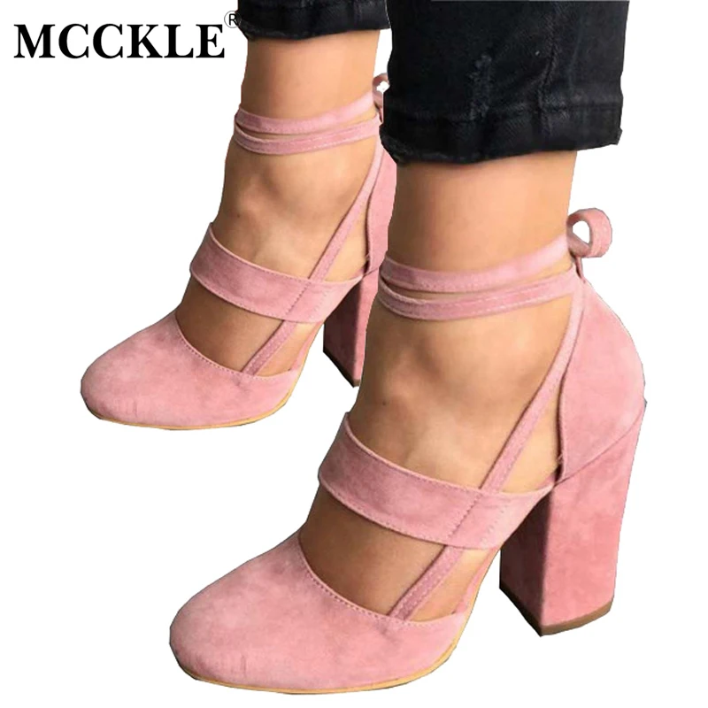 chunky heels plus size