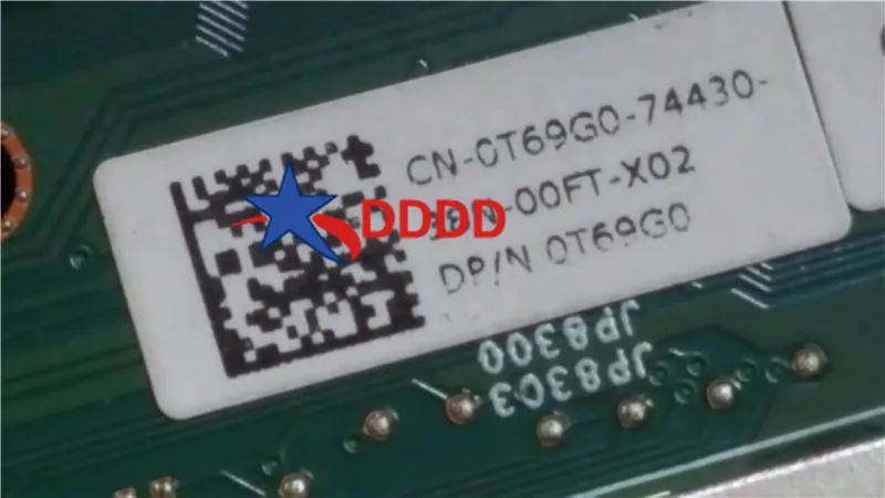  Original FOR Dell Venue 11 Pro 7130 7139 Tablet Motherboard WITH I5-4300Y CPU AND 4GB RAM 0T69G0 T6