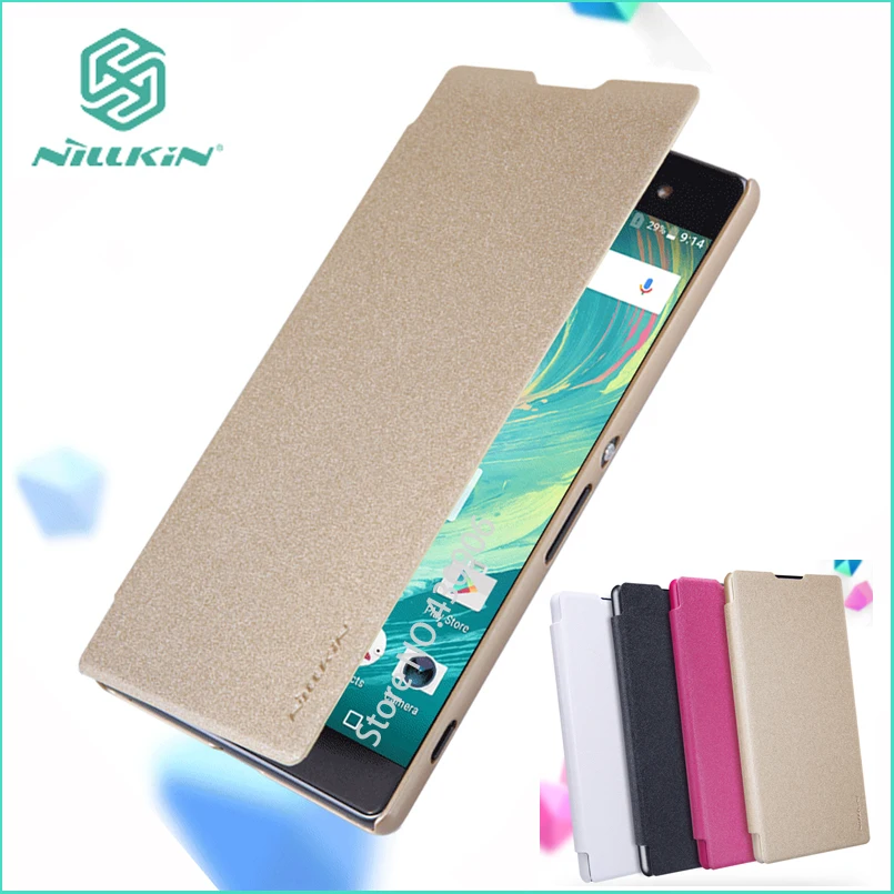Nillkin For Sony Xperia XA Ultra Case Hight Quality Flip Leather Smart Case Sleep Function For
