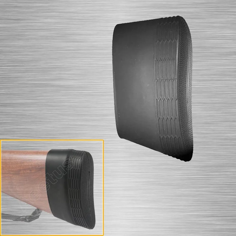 Slip On Recoil Pad Small Medium Silicone Rubber Slip on Rifle Shotgun