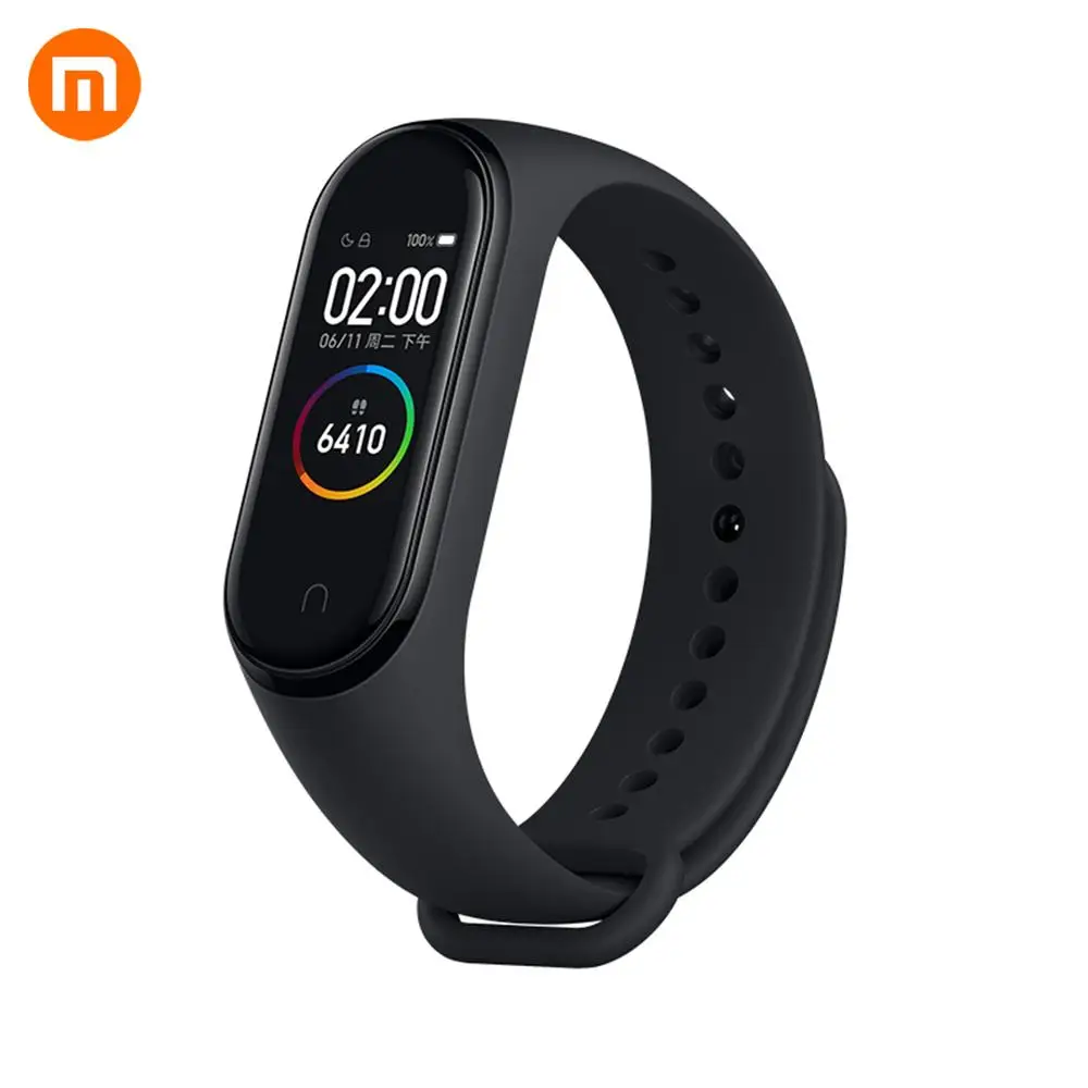

HOT Xiaomi Mi band 4 Amoled Color Screen Wristband bluetooth 5.0 135 mAh Smart Watch