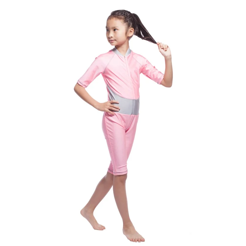 Kids Girls font b Muslim b font Arab font b Swimsuit b font Modest Swimwear Islamic