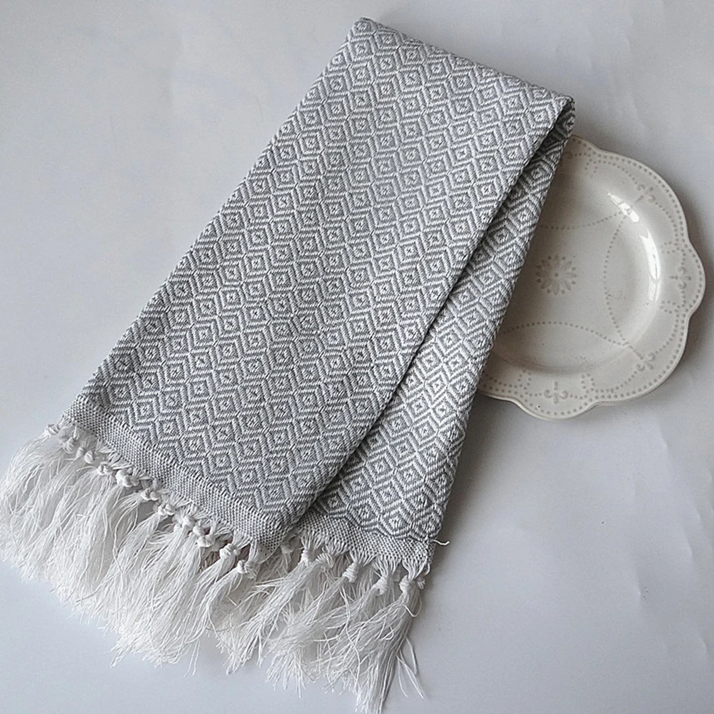 42X63 см хлопчатобумажные салфетки впитывающая Чистка посуды полотенце s домашняя кухня вафельный узор чайное полотенце