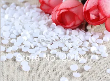 

Wholesale ! White Solid Color Candy Resin Rhinestones Flatback 20000pcs/Pack/Lot 2mm