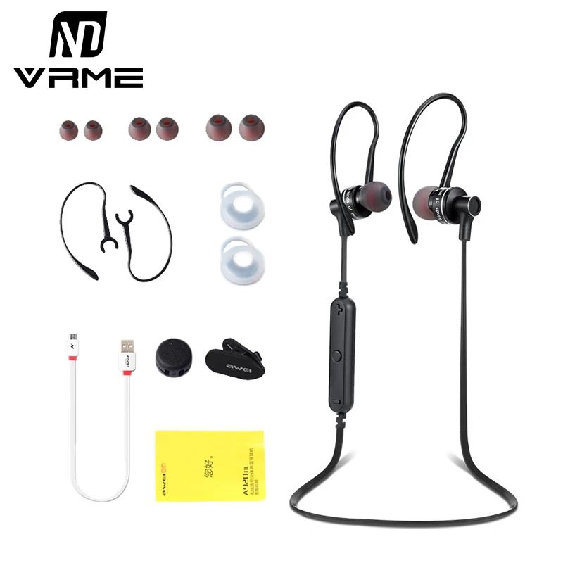 Beste Bluetooth hoofdtelefoon bluetooth oortelefoon draadloze headset sport hoofdtelefoon ruisonderdrukking met microfoon voor iphone 7 6 s xiaomi