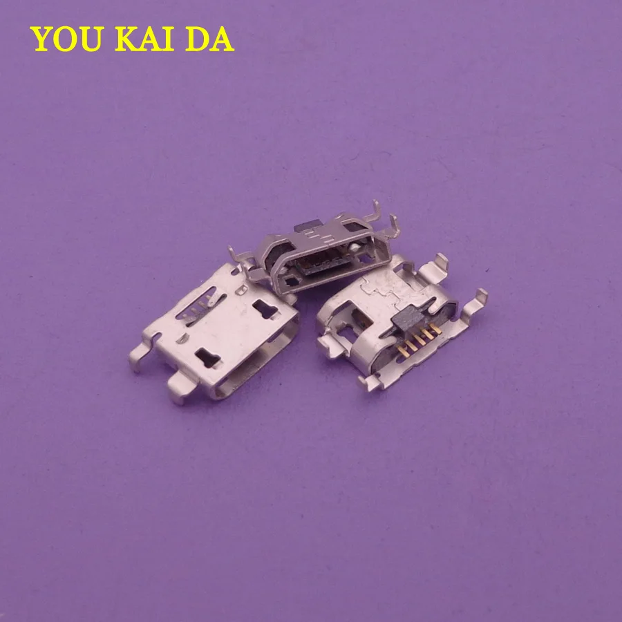 10pcs/lot Charger charging port micro mini usb jack socket Connector replacement repair parts dock plug 5 pin for ZTE Blade L3 |