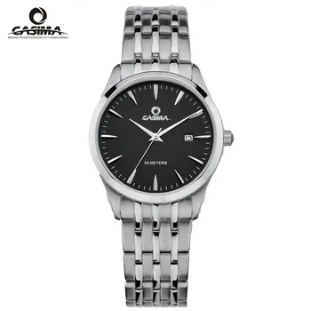 

CASIMA Luxury Brand Watch Men Women Couple Lover's Waterproof Casual Black Quartz Wrist Watch Clock Relogio Masculino Feminino