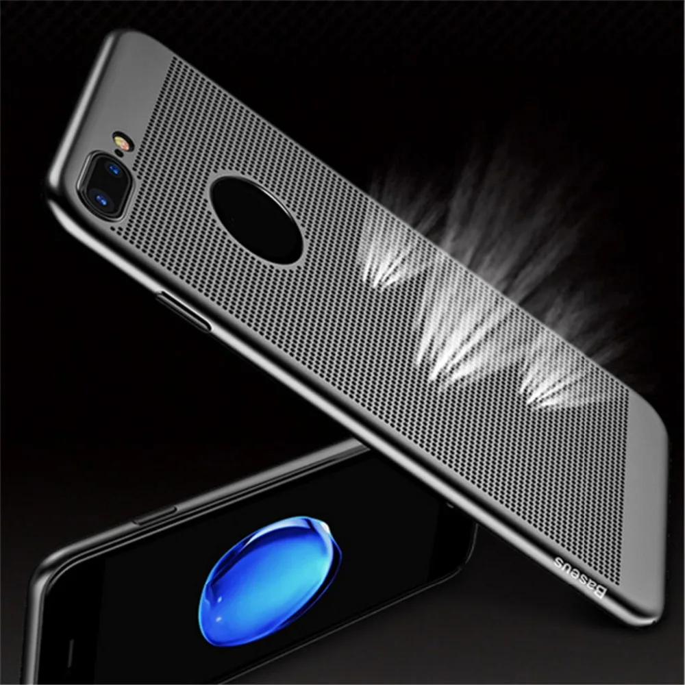 

Cooling ultra-thin for iphone 8 plus case protective case phone case frosted silicone mobile phone case
