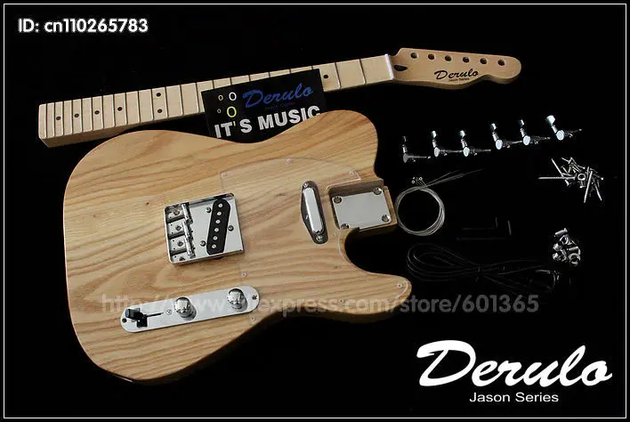 DIY электрогитара комплект болт-на твердый Американский пепельный корпус MX-777 |