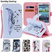 For Coque Samsung Galaxy S3 Case Leather Wallet Flip Case Luxury Phone Cover For Samsung Galaxy S3 Cover Samsung S3 Neo Hoesje