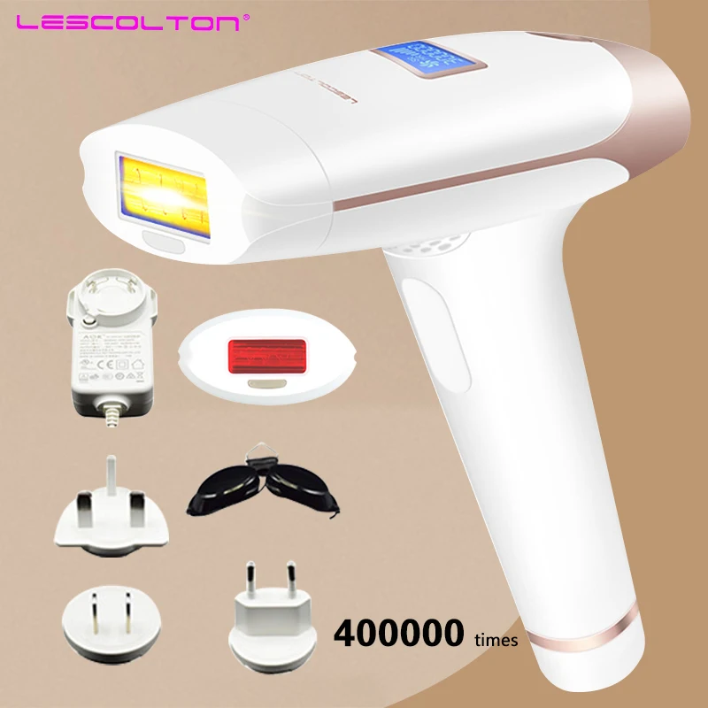 

Lescolton 2in1 IPL depiladora Laser Hair Removal LCD Display Permanent Bikini body Armpit face rechargeable depilador T009i