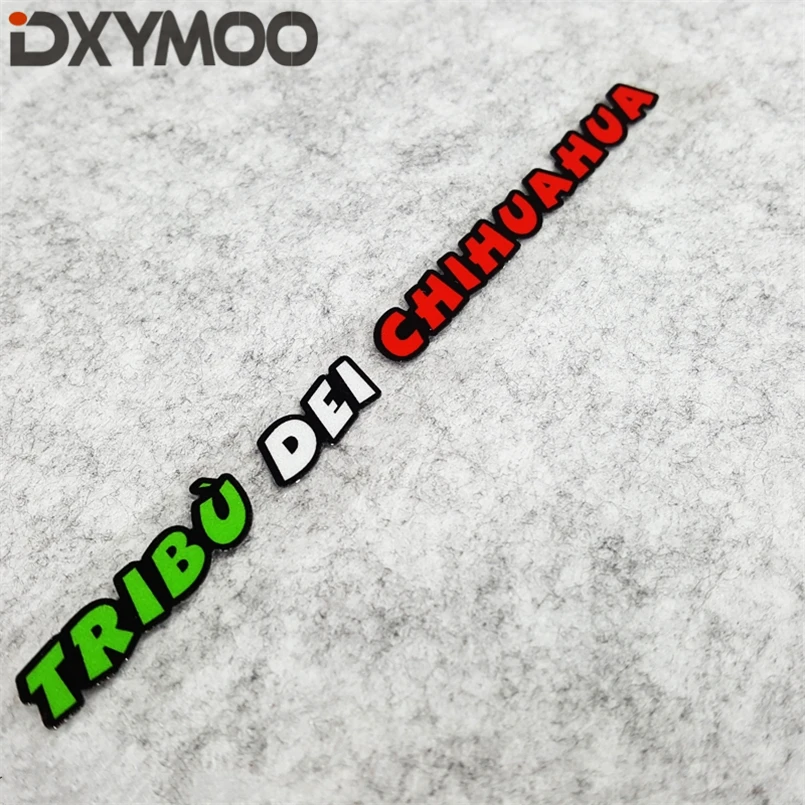

1PCS TRIBU DEI CHIHUAHUA Helmet Visor Sticker MotoGP Racing Motorcycle Car Sticker Decals