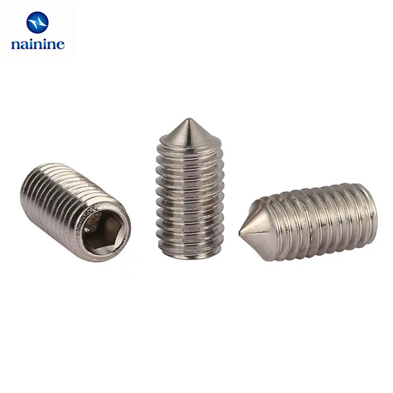 Length : 12mm, Size : M2.5 50pcs Tide brand tribe 10-50pcs Hex hexagon socket set screw cone point grub screw M2 M2.5 M3 M4 M5 M6 M8 M10 304 stainless steel set screw DIN914 Length : 12mm, Size : M2.5 50pcs Tide brand tribe 10-50pcs Hex hexagon socket set screw cone point grub screw M2 M2.5 M3 M4 M5 M6 M8 M10 304 stainless steel set screw DIN914