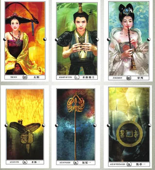 

Der Jen China Tarot Cards Factory Made High Quality Tarot Card With Colorful Box, Cards Game, Board Game