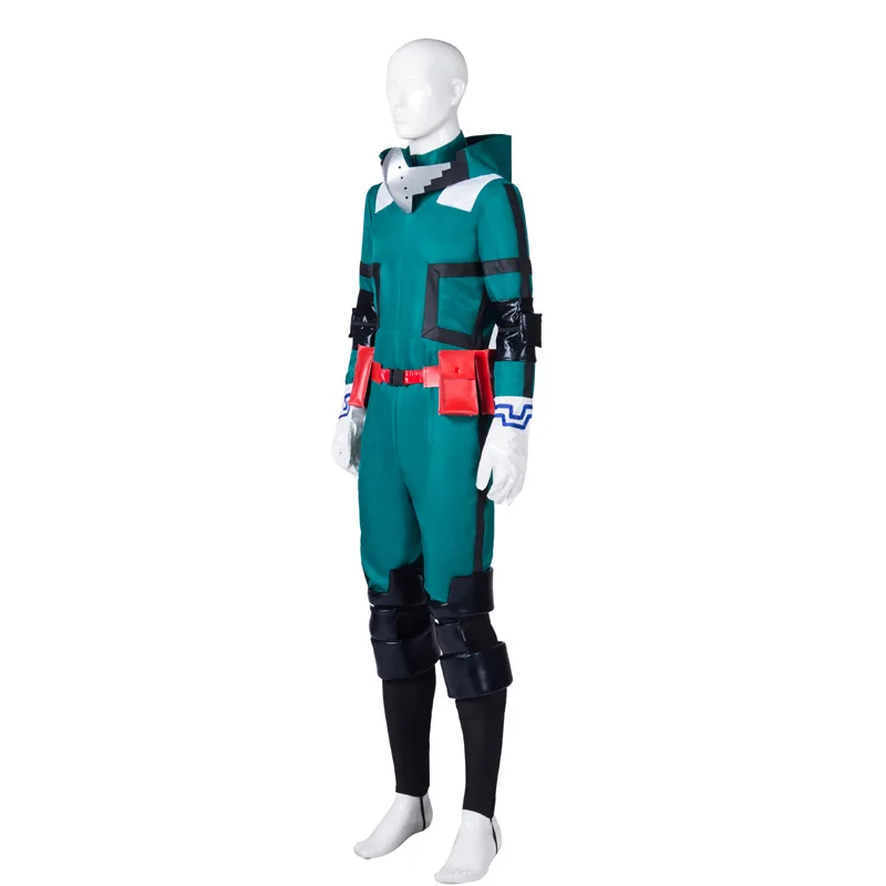 My Hero Academia Boku no Hero Academia Midoriya Izuku Deku Cosplay Costume Belt Accessory Men Women Jumpsuit Halloween Christmas - Color: female set