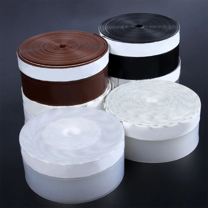 1 piece self-adhesive sealing strip 1M silicone door and window weatherproof and dustproof strip widely used in framele LAD-sale