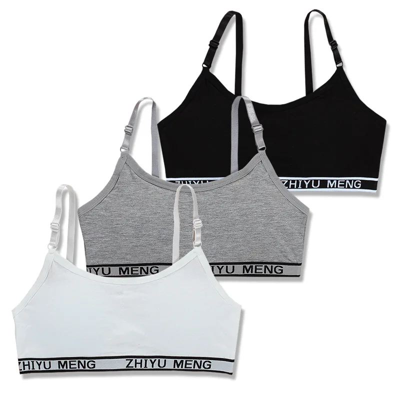 

Girls Training Bra Teenage Kids Soft Breathable Cotton Underwear Tops Clothing