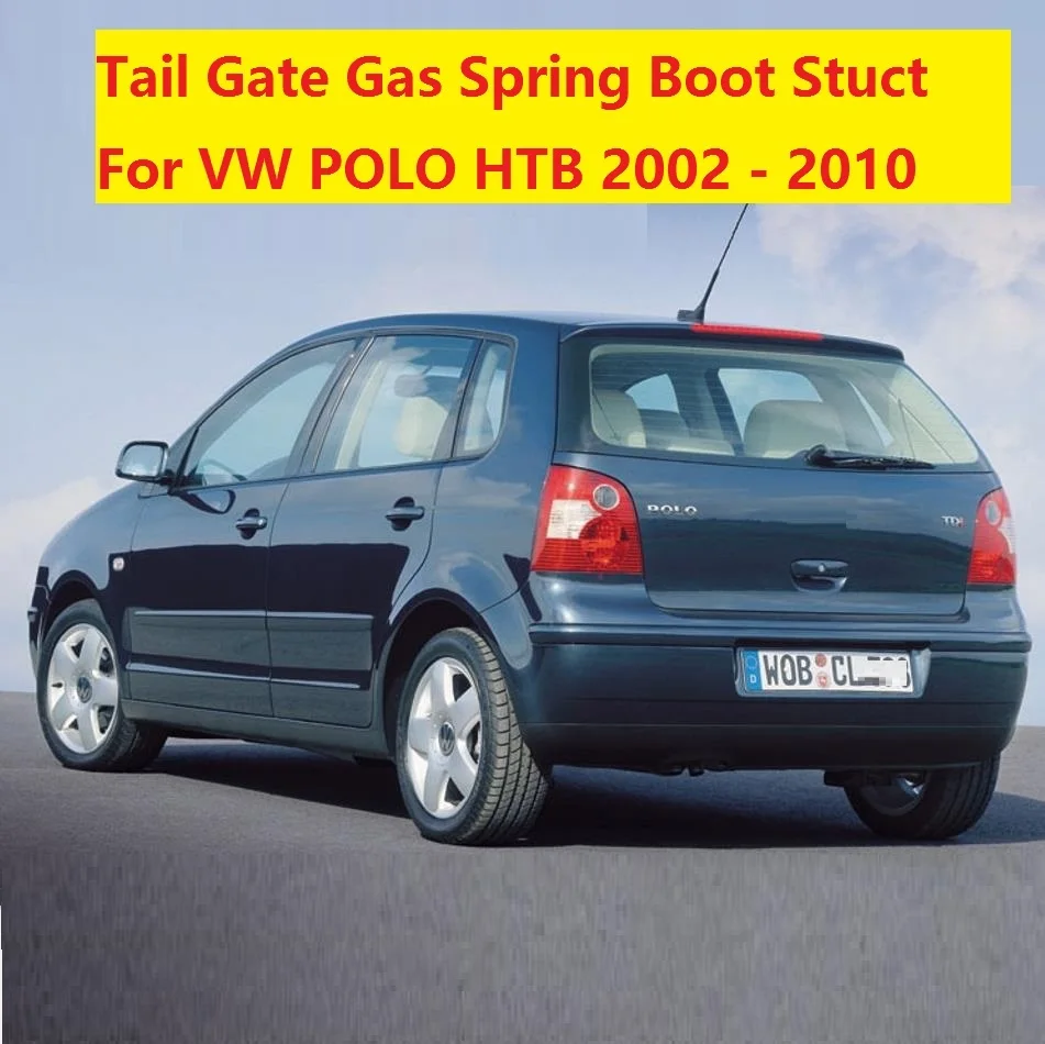 2 шт. для VW Polo Хэтчбек 9N 2001 2002 2003 2004 2005 2006 2007 2008 2009 2010 с подарком багажника газовая пружина подъемника загрузки Распорки