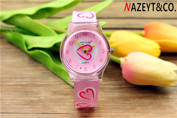 Reloj femenino Новая мода женщины молодые девушки кварцевые часы Прекрасный Повседневный циферблат силиконовые детские наручные часы с