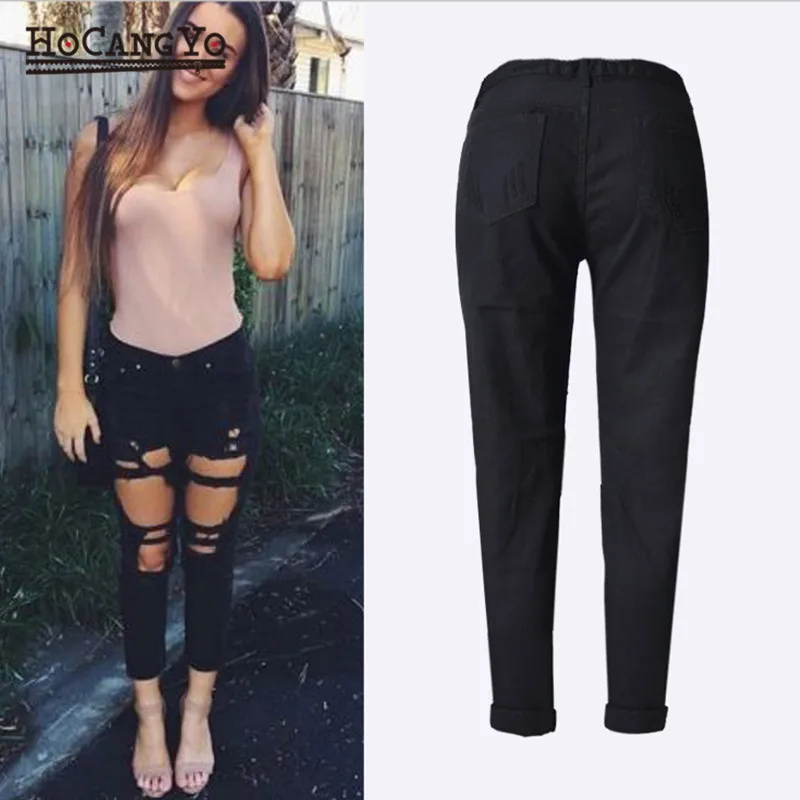 ladies jeans scratch