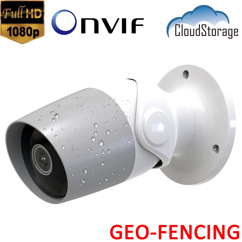 

CloudEdge APP 1080P GE0-Fence Two Way Audio Wireless WiFi ONVIF Outdoor Security Camera Cloud WiFi
