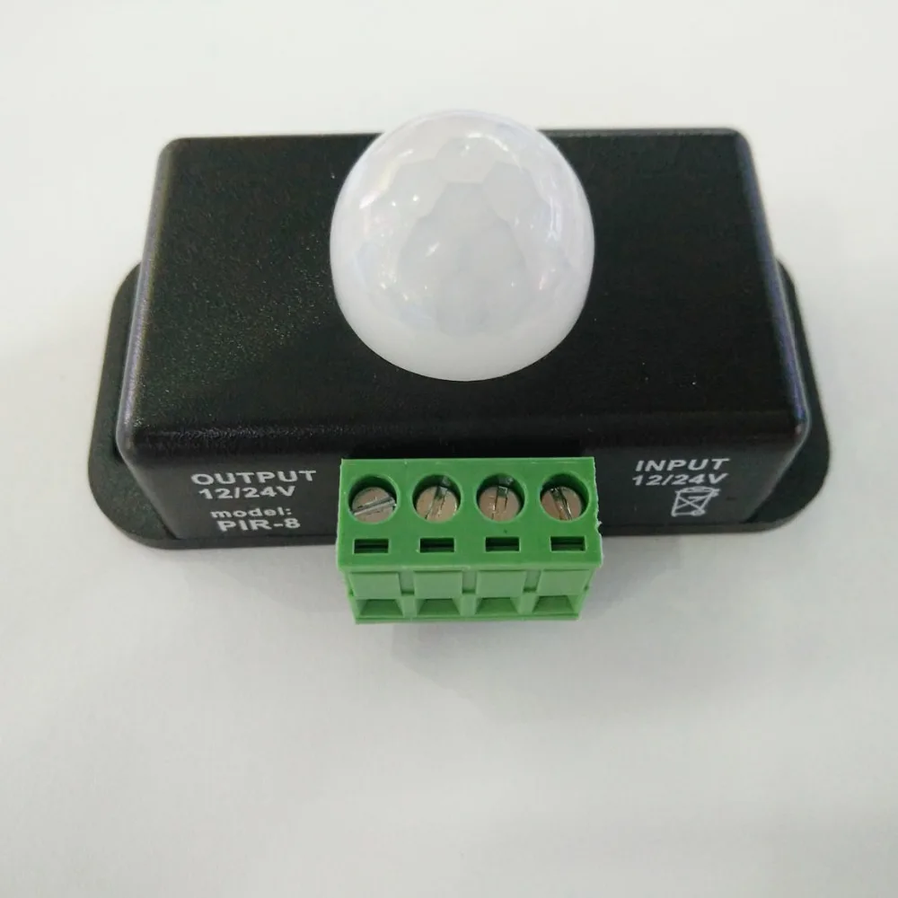 

FREE DHL 20pcs/50pcs 12V/24V PIR Sensor Switch LED Motion Sensor PIR Cotroller for LED Strip Light