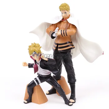 

BORUTO NARUTO NEXT GENERATIONS Uzumaki Naruto & Boruto PVC Figures Toys 2pcs/set without Retail Box