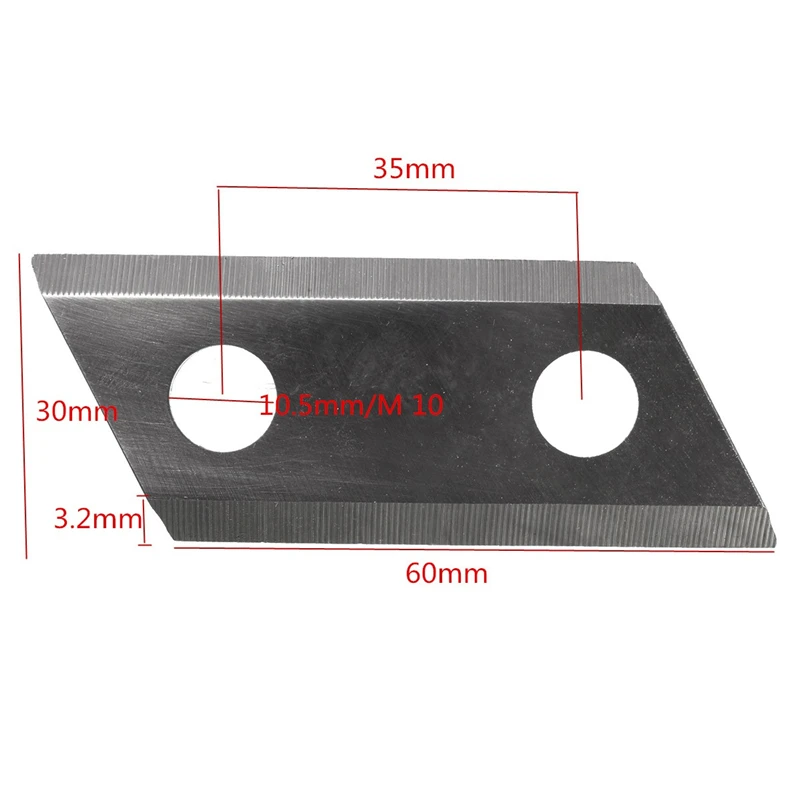 Garden shredder blades 2pcs/Set garden shredder chipper blades for Eco ES1600 McCulloch MCS2001