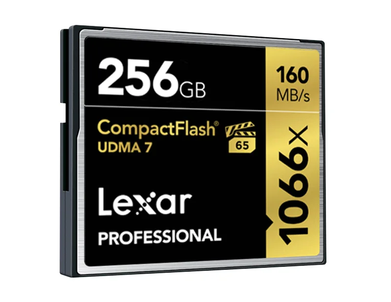 Оригинальный Lexar UDMA 7 CF карта 1066x32 GB 128 GB 160 м/с 64 GB 256 GB VPG-65 Compactflash карты памяти для Full HD видео 4 K Камера