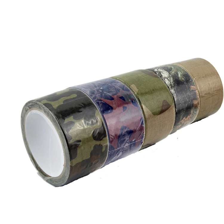 

5CM*10M Outdoor Army Bionic Camo Camping Tape Waterproof Camouflage Stealth Military Tactical Hunting Tape CS Game Airsoft Tape