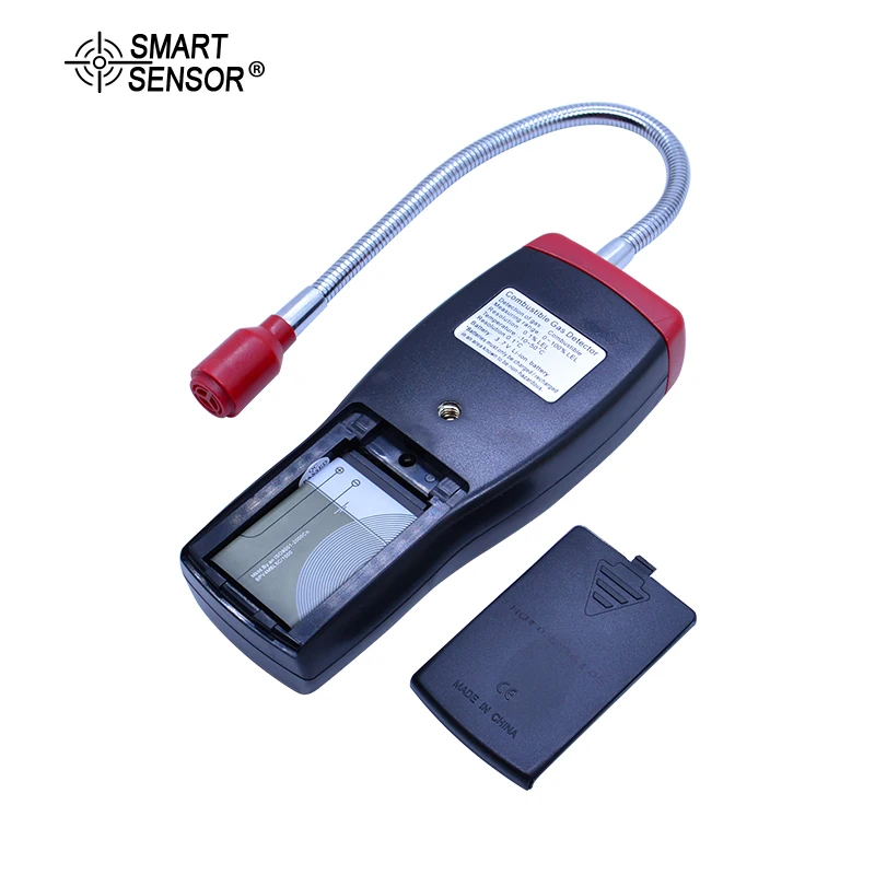  SMART SENSOR AS8800A Combustible Natural Gas Detector Portable Gas Leak Location Determine Gas Anal