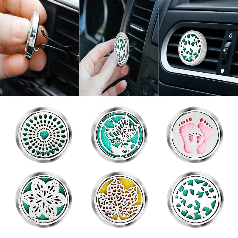 

Car Perfume Air Freshener Auto Outlet Solid Fragrance Clip Air Vent Perfume Essential Oil Diffuse Car Styling Car Accessories