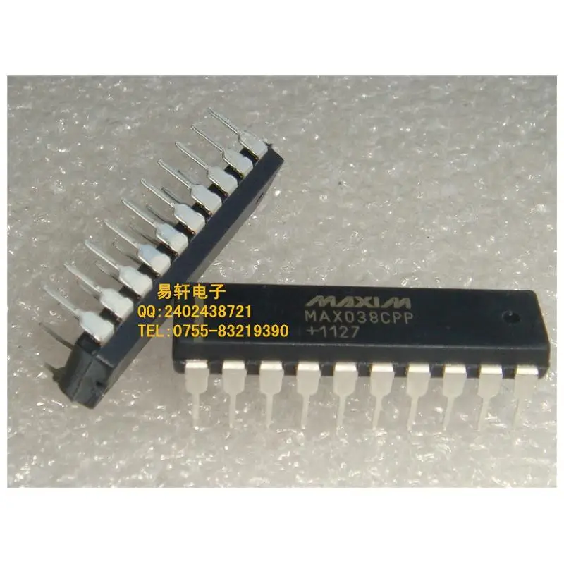 

Free shipping new original MAX038CPP MAX038 precision function of the high-frequency signal generator