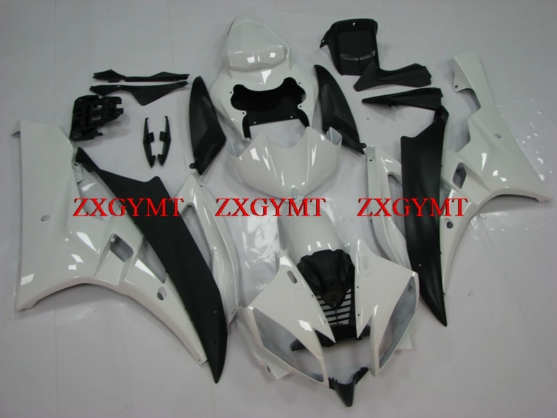 

Full Body Kits for YZF R6 2006 - 2007 Plastic Fairings YZFR6 07 White Black Fairings YZF600 R6 2007