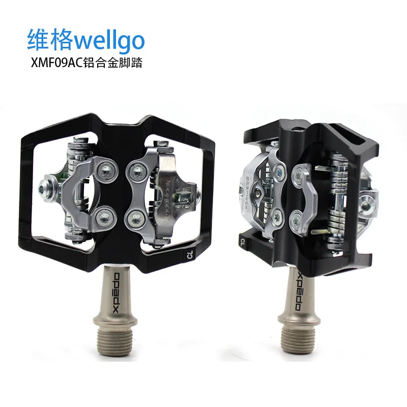 

Xpedo XMF09AC MTB Cycling Mountain Bike Pedals Ultralight 6061 CNC Aluminum 3 Catridge Bearing Top-rated Bicycle Pedal BALDWIN