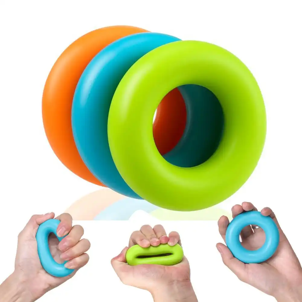 Silica Gel Portable Hand Grip Ring 