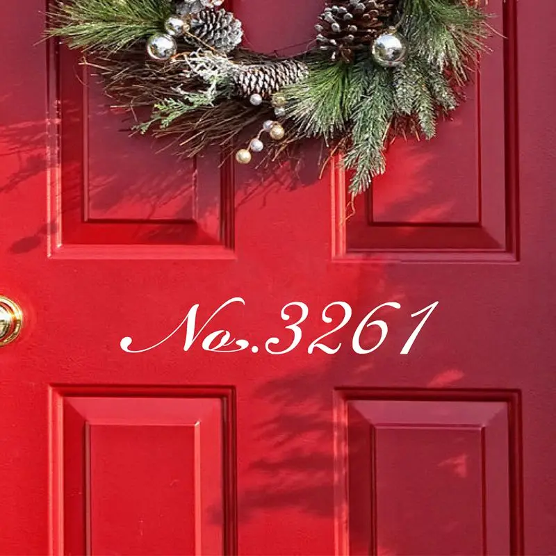 Housewares Front Door Number