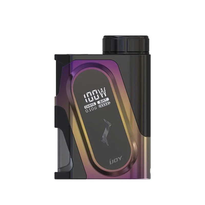 

newest Unique IJOY CAPO SQUONK BOX MOD 100w Electronic Cigarette TC Box Mod 510 thread Vape Vaporizer E-Cigarettes mod