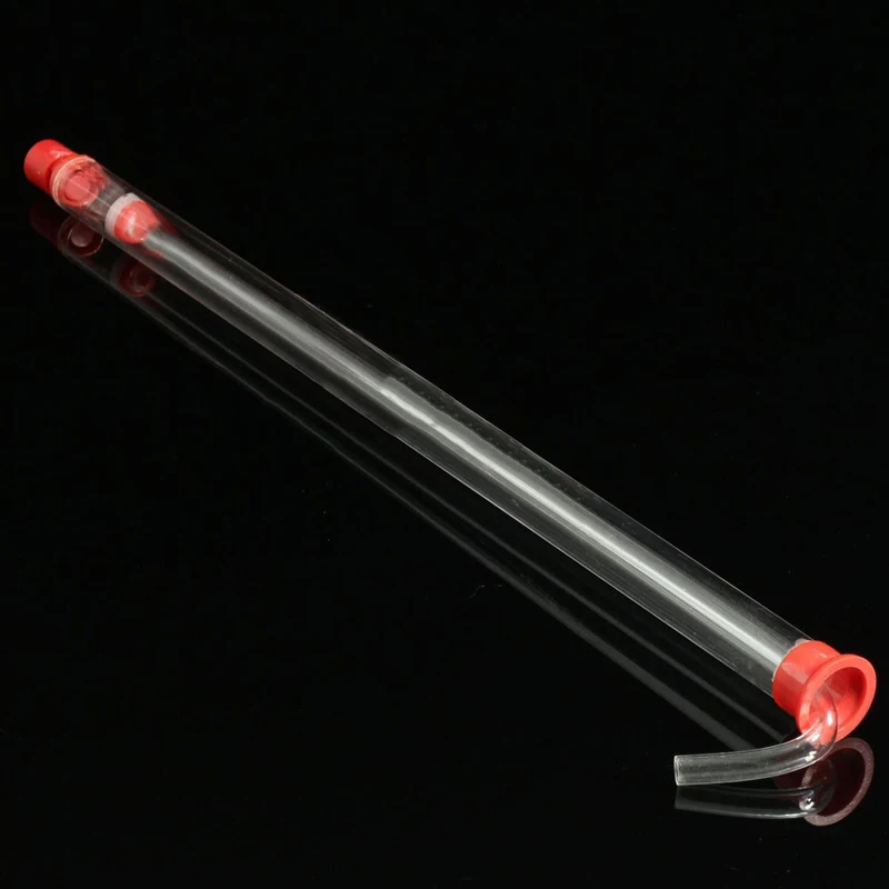 1Pc New Auto Plastic Syphon Tube Home DIY Wine Beer Maker Pump Filter Reusable Home Kitchen Wine Brewing Tool