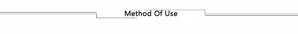 Method Of Use