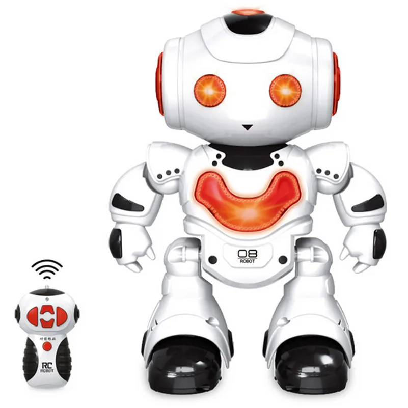 

RC Robot Electronic Toy Robot Dancer Musical Walk Dancing Musical Electric Robot For Children Kids Birthday Gift Present B2