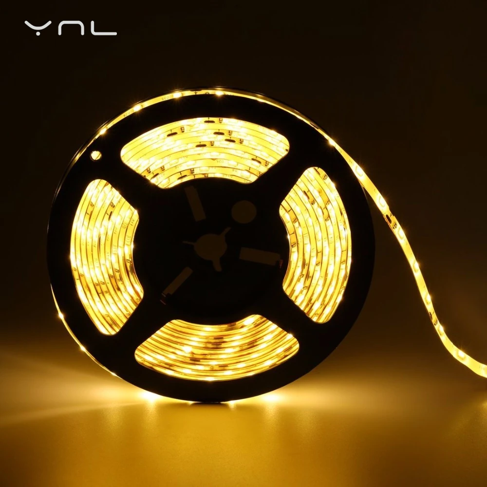 Светодиодная лента YNL RGB SMD 2835 12 В 4 шт. холодный теплый белый синий зеленый красный
