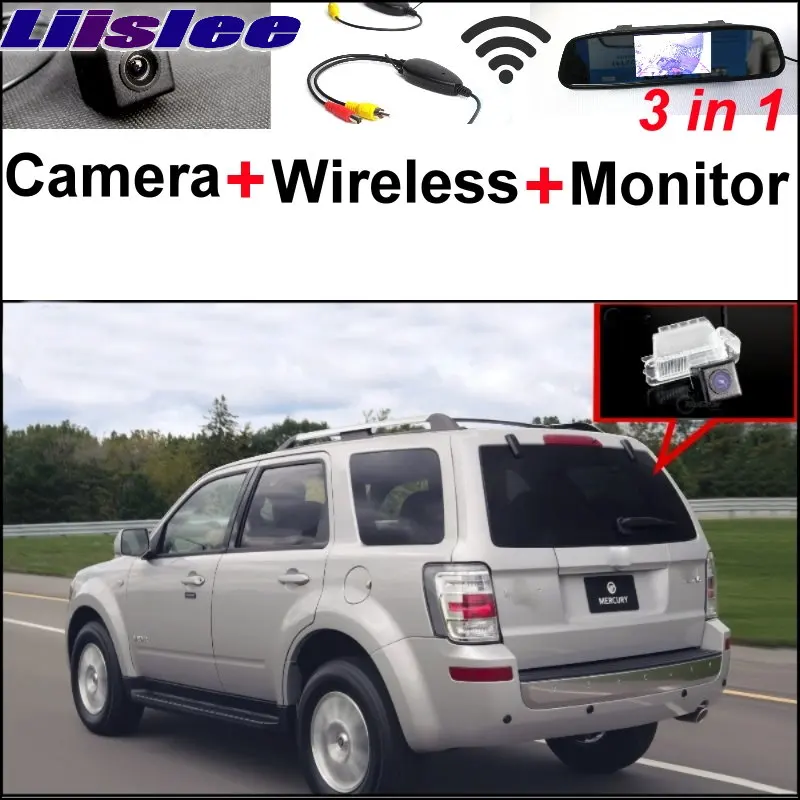 

Liislee 3in1 Special Rear View Camera + Wireless Receiver + Mirror Monitor Easy DIY Parking System For Mercury Mariner 2007~2012