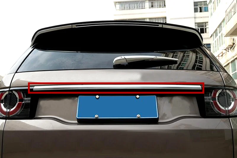 1 шт. ABS матовая задняя крышка багажника Накладка для Land Rover Discovery Sport 2015 2016 2017