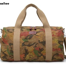 Крутая камуфляжная Мужская Холщовая Сумка для багажа, портативная дорожная сумка для альпинизма, многофункциональная сумка для отдыха и путешествий L492