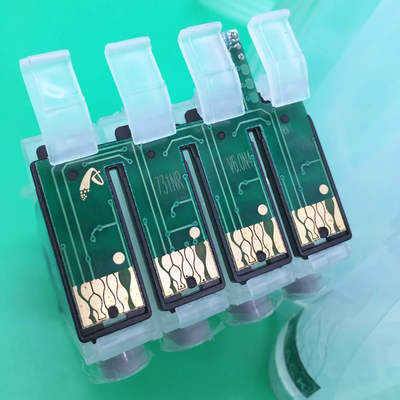 Continuous Ink Supply System 73N Empty CISS With Chip For Epson TX100 TX101 TX200 TX209 TX110 TX210 TX300F TX121 TX400 TX409 TX550W TX610 TX600FW TX410