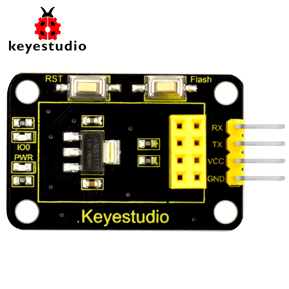 Keyestudio ESP 01S Wifi в серийный щит модуль для Arduino ESP8266 Wifi|Интегральные схемы| |